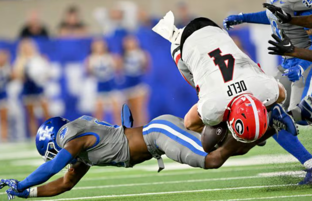 UGA Survives Scare in Lexington.